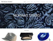 Tablet Screenshot of mcadams-studio.com